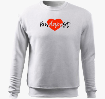 I Love Budapest pulover s kapuco