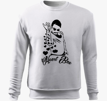 Heart bae (Salt bae) pulover s kapuco