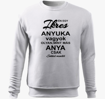 Ikres anyuka pulover s kapuco