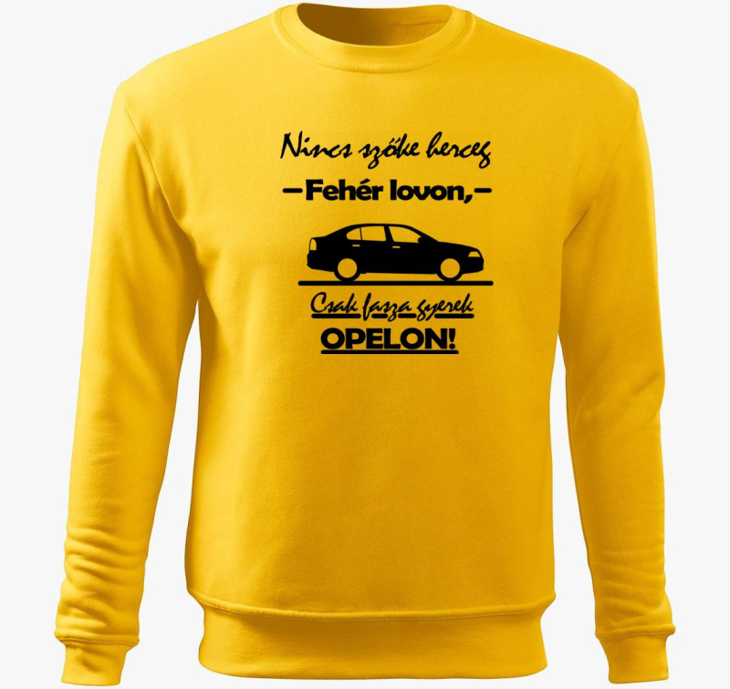 Opeles pulover s kapuco