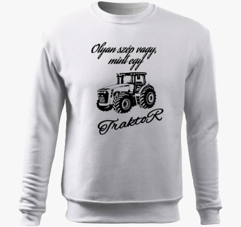 Olyan ali kot traktor pulover s kapuco