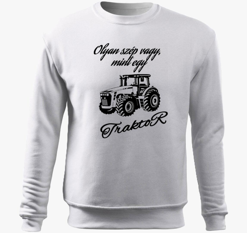 Olyan ali kot traktor pulover s kapuco