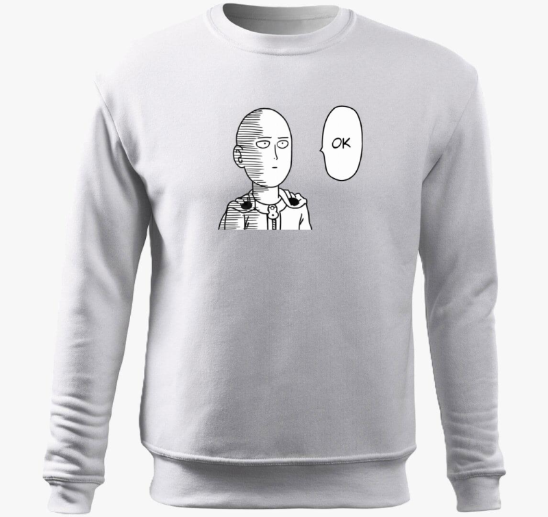 One Punch Man Saitama OK pulover s kapuco