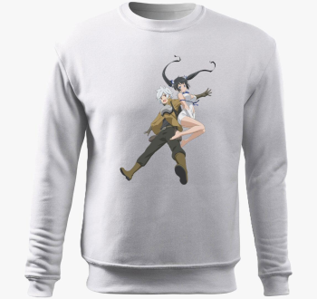 Danmachi pulover s kapuco