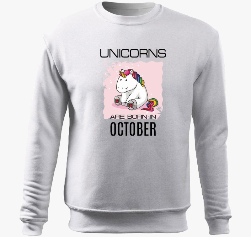 Unikornisos pulover s kapuco