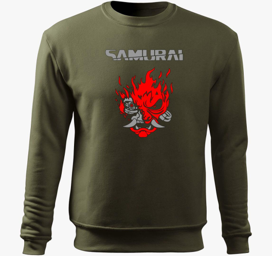 Cyberpunk Samurai pulover s ka...