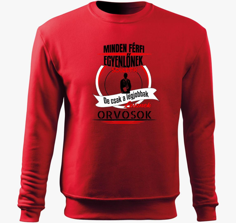 legjobbak lesznek orvosok pulover s kapuco