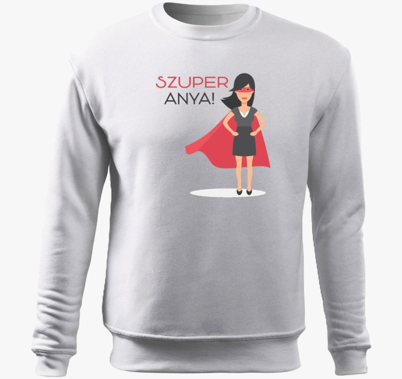 Szuperanya! igazi pulover s kapuco