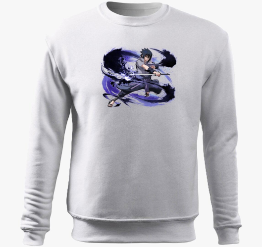 Sasuke art pulover s kapuco