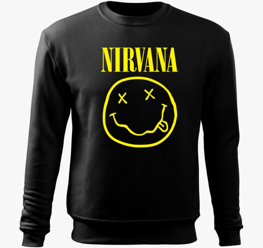 Nirvana pulover s kapuco