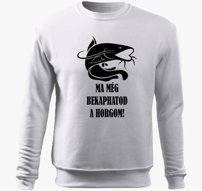 Ma bekaphatod horgom pulover s kapuco