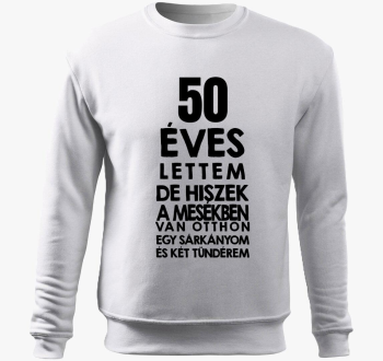 X lettem, de hiszek pulover s kapuco