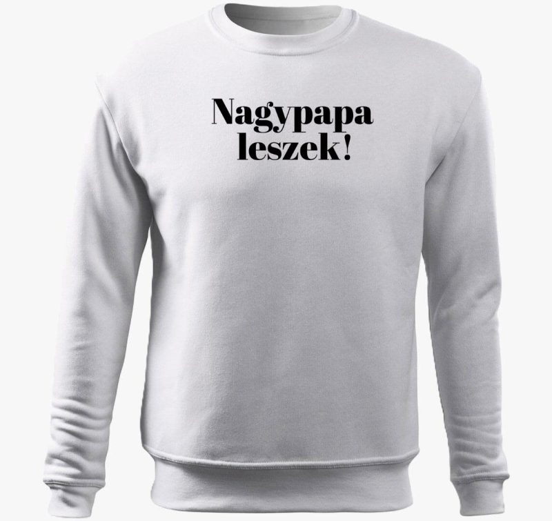 Dedek leszek pulover s kapuco