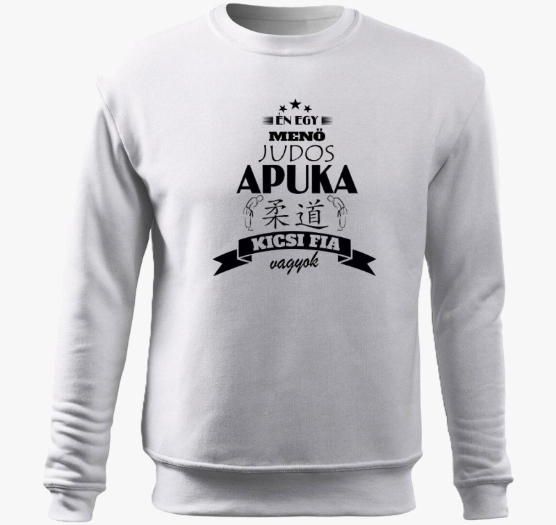 Judos apuka kisfia pulover s kapuco