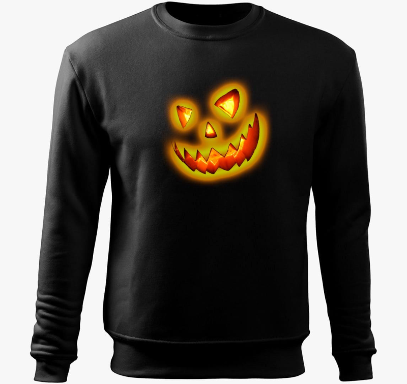 Halloween - Scary Halloween Pumpkin pulover s kapuco