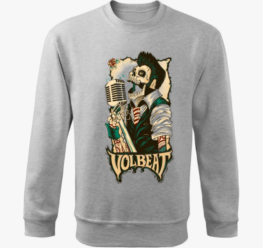Volbeat pulover s kapuco