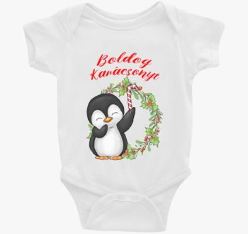 Boldog pingvin gyerek body