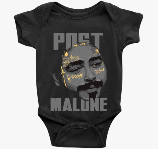 Post Malone rapper body