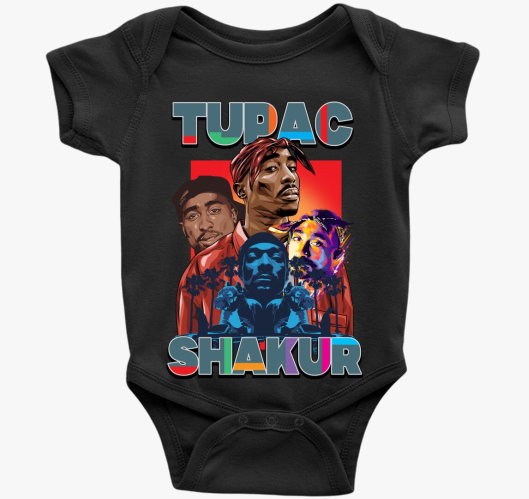 Tupac Shakur Rapper body