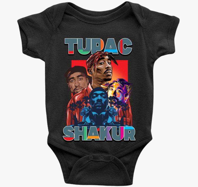 Tupac Shakur Rapper body