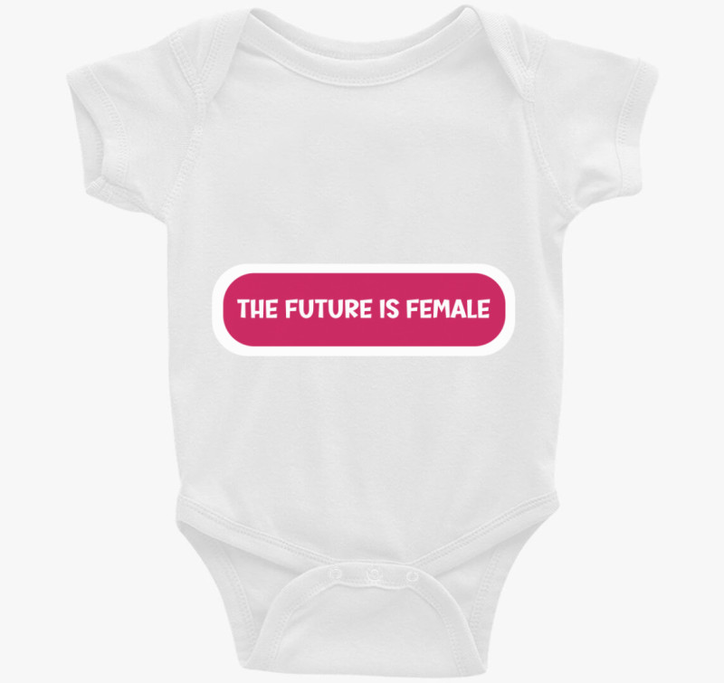 Future is female pink body