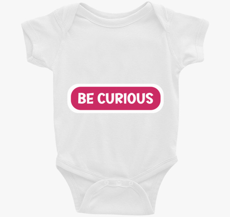 Be curious pink body