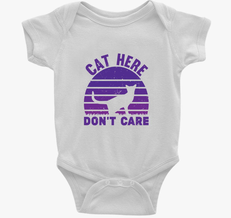 Cat here don't care body