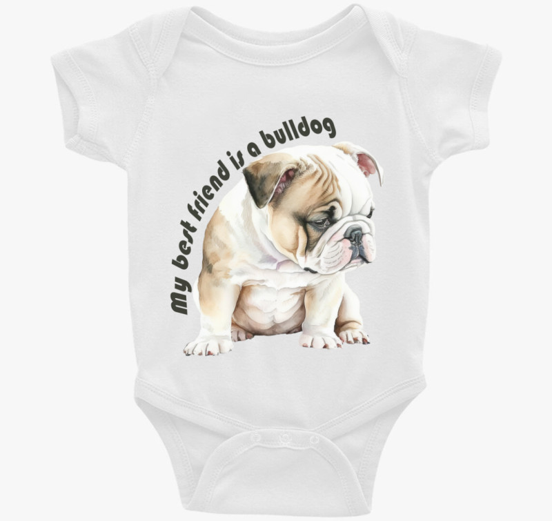 My best friend is bulldog body