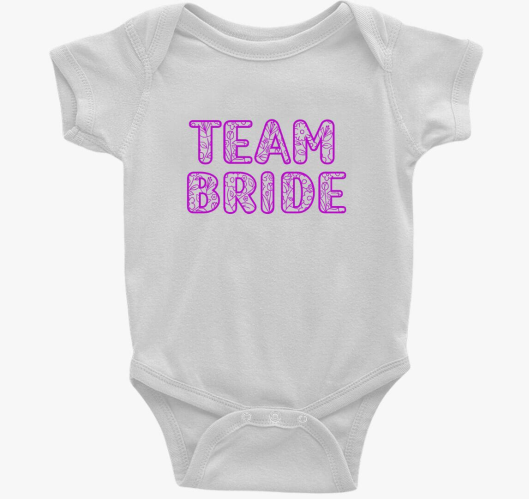 TEAM Bride pink body