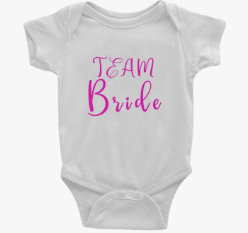 TEAM Bride pink sziv