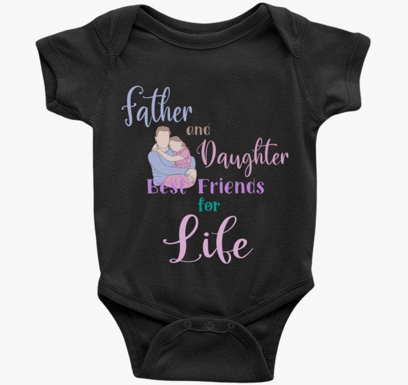 Father and daughter body