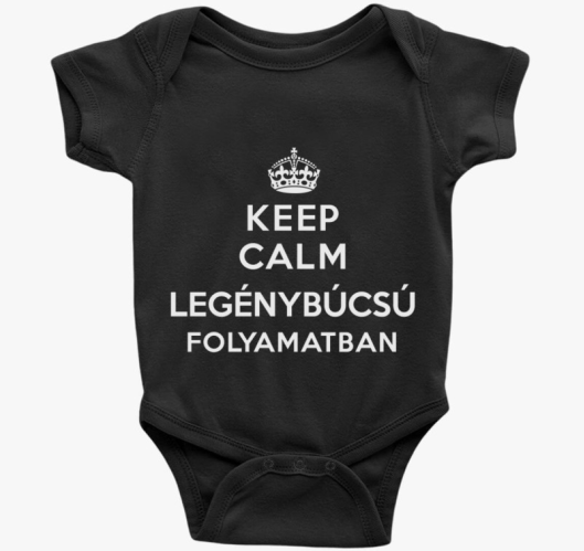 Keep calm folyamatban body