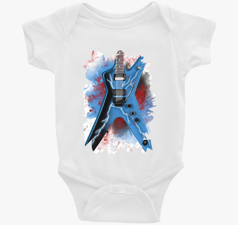 Dimebag Darrel kitara body