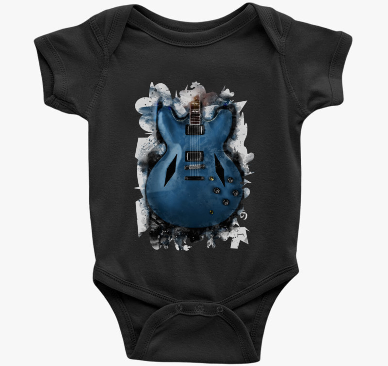 Dave Grohl kitara body