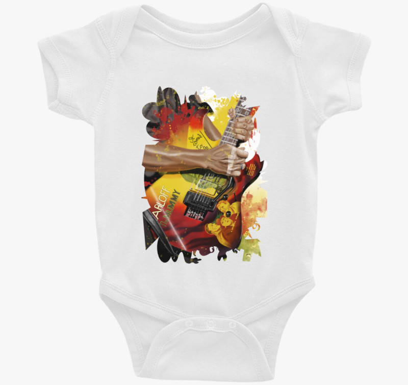 Kirk Hammett Mummy kitara body