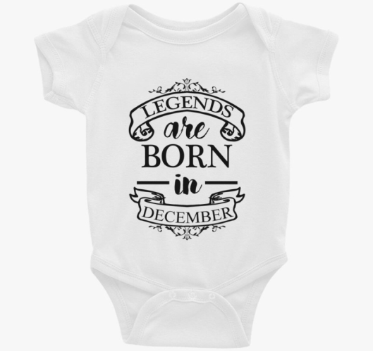 Legends Are Born In... body