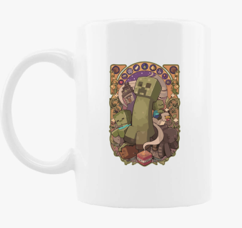 Minecraft zombi tnt skodelica