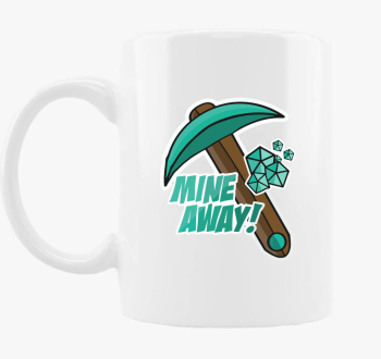 Minecraft mine away skodelica