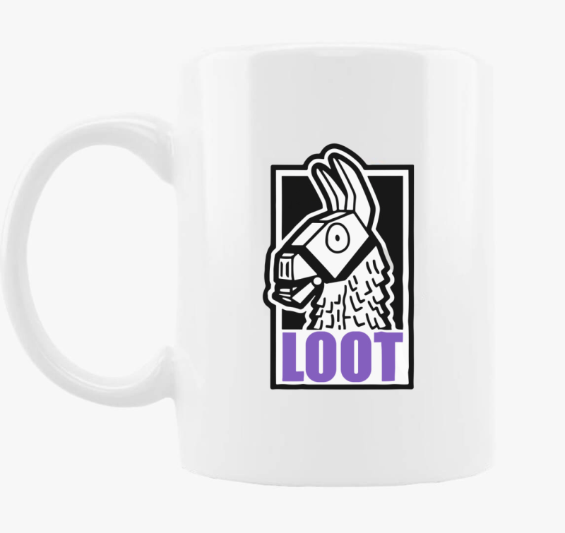 Fornite Loot purple skodelica