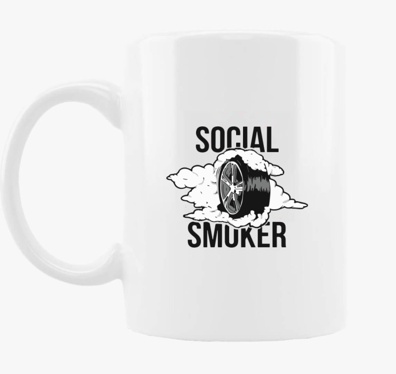 Social smoker skodelica