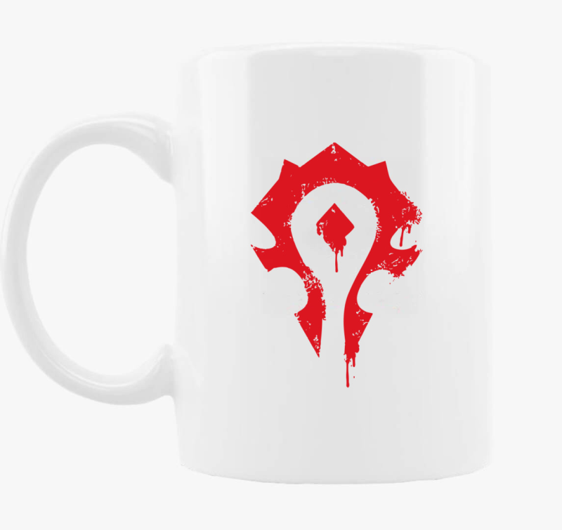 Warcraft Horde Symbol skodelica