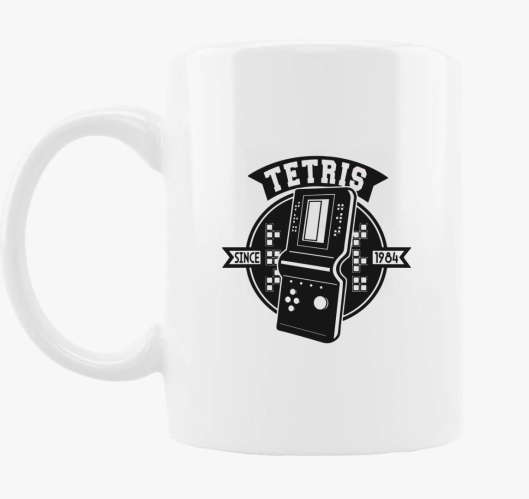 Tetris 1984 skodelica
