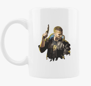 Cyberpunk character skodelica