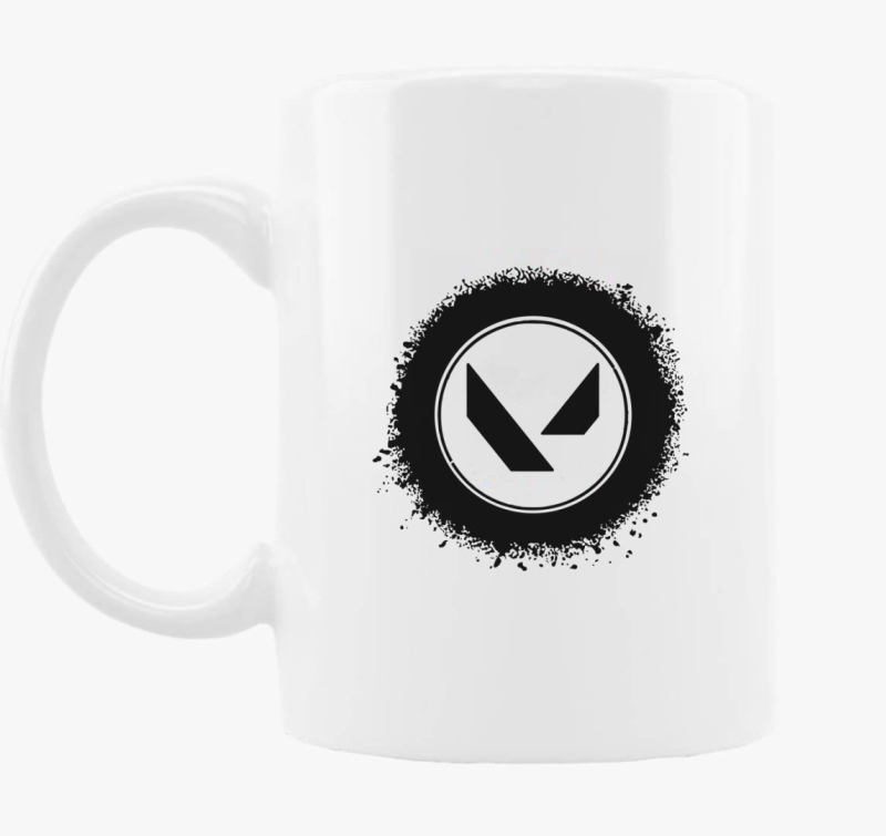 Valorant logo skodelica