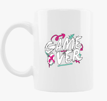 GameOver feliratos skodelica