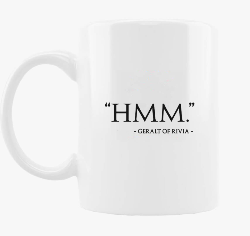 Hmm geralt of rivia skodelica