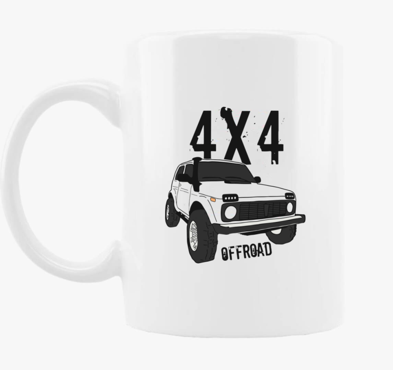 4x4 offroad skodelica