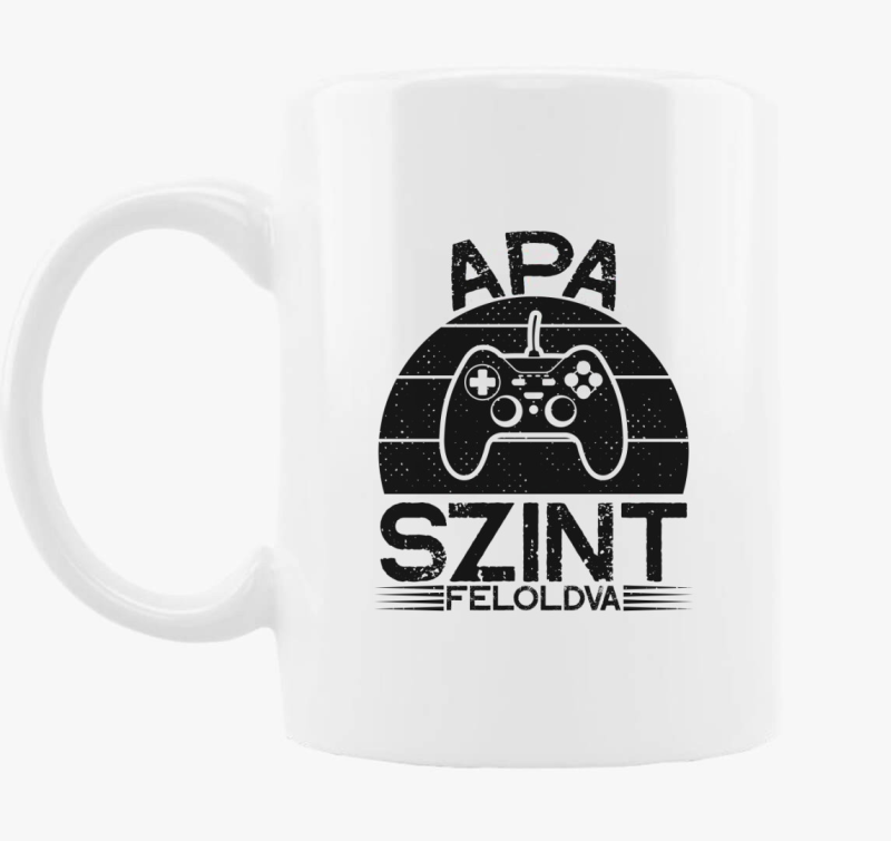 Gamer oče szint feloldva skodelica