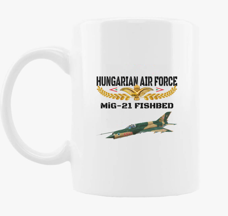 Aranysas MiG-21 skodelica