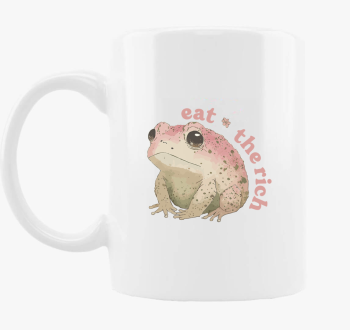 eat the rich pink skodelica